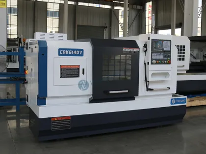 Mini CNC Metal Lathe Machine CK6140V Fanuc Small CNC Lathe Machine