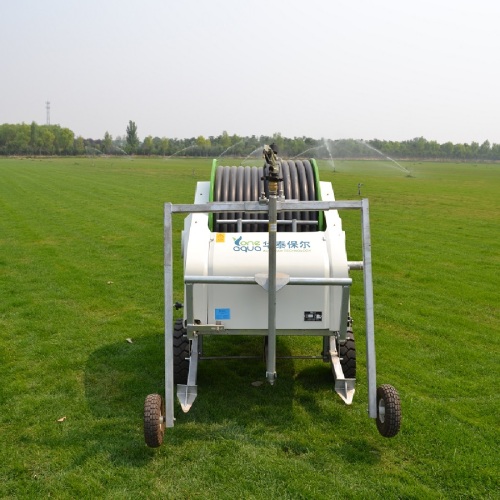 New patented, linear speed regulation, precision irrigation sprinkler machine Aquago II 60-120