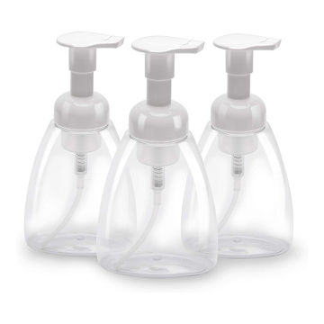 wholesale 250ml 300ml empty plastic hand foaming dispenser soap pump face body wash facial bottle