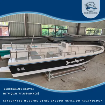 7.6m Vacuum Infusion FRP Fishing Auxiliary Vessel