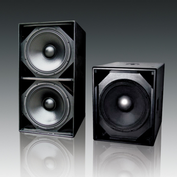 Dual 18" High Power Subwoofer Professional Loudspeaker (F-218s