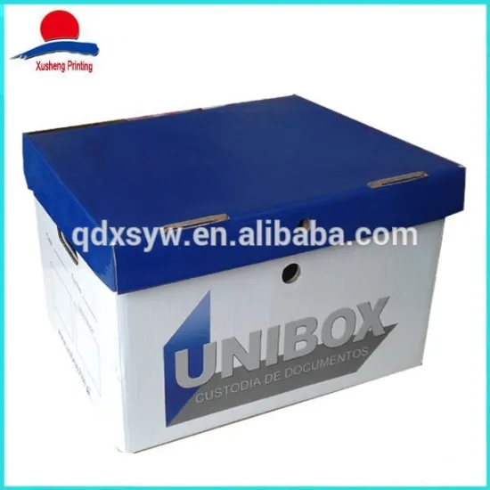 High Quality Printed Corrugated Storage Box