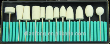 Felt Kit HP Shank High Density Dental Laboratory White Felt Polishing 2014 New Products DianFong China Supplier