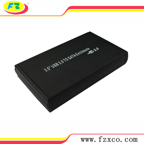 Custom Aluminum Hard disk drive Enclosure 3.5 USB2.0