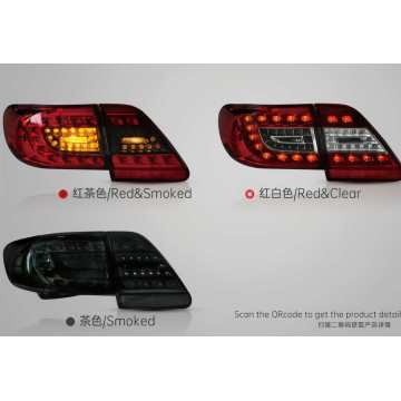 4x4 Accesorios Taillight para 2011-2013 Corolla
