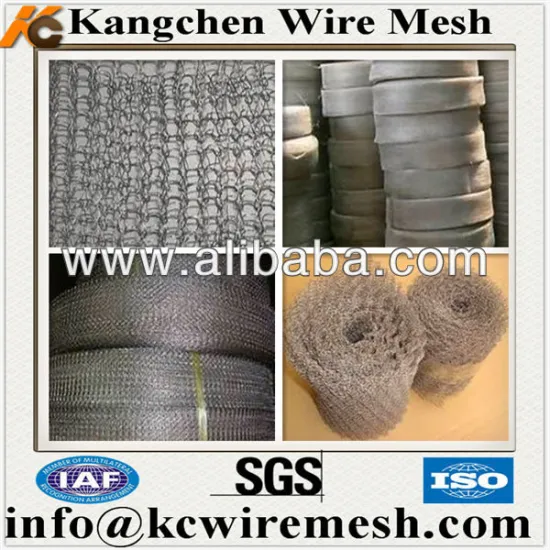 Knitted wire mesh filter for hydraulic fluids factory