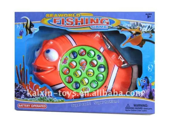 b/o lovely children plastic fishing toy