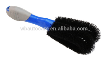 Double head car rotary brush