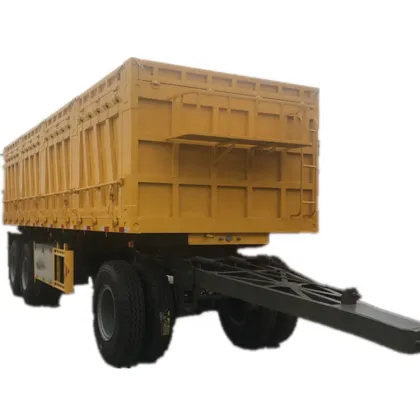 Full-trailer Dump Truck Dumping Trucks