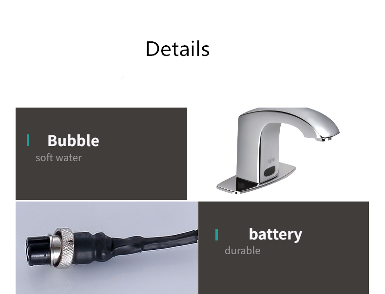 Chrome Basin Sensor Faucet