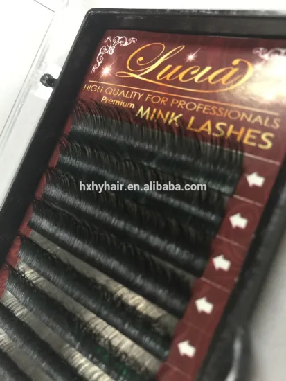 100% real Siberian mink lashes eyelash extensions wholesale