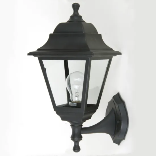 Waterproof Outdoor LED Wall Lighting Fixture: Classical Antique Exterior Garden Lanterns Made of Plastic