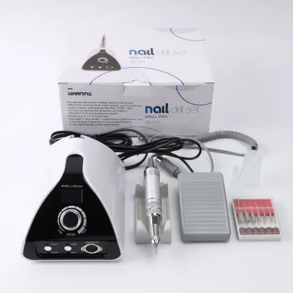 Portable Professional Nail Drill 35000 RPM - Drill Bits for Nail Salons