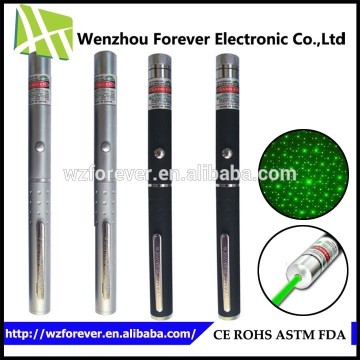 2016 Hot Selling Heavy Brass Long Distance Green 10W Laser Pointer