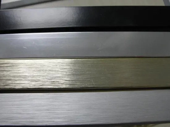 best surface treatment ! wire drawing aluminum profiles china manufacturer