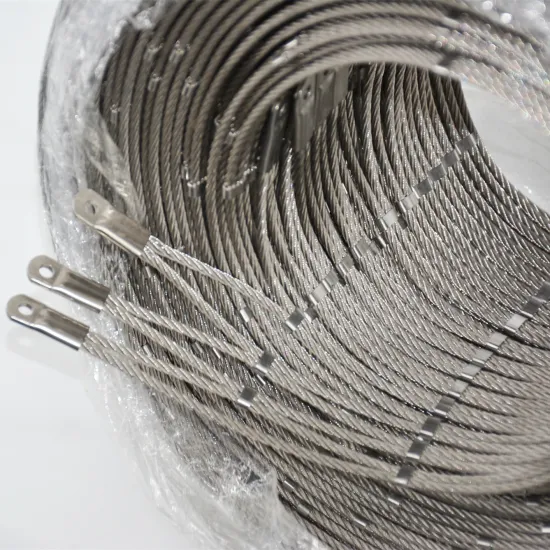 High Quality Flexible Ferrule Rope Mesh Stainless Steel Wire Cable Mesh