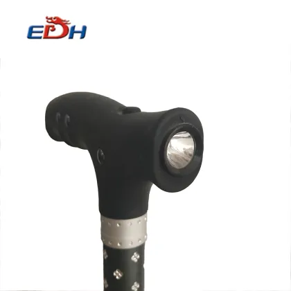 Custom Luxury Telescopic Walking Stick with Self-Defense Capability