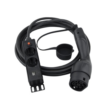 J1772 Electric Car Charger Cavo per centrale elettrica esterna Gun di scarico portatile