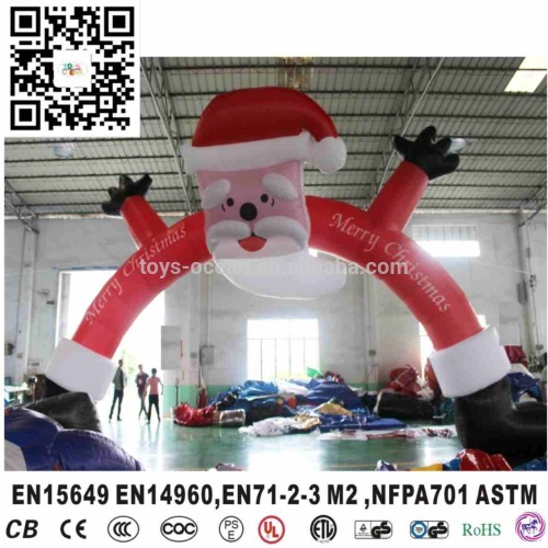 Christmas inflatable decoration inflatable Santa Claus for advertising