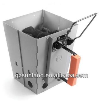 Foldable Square Outset Collapsible Chimney Coal Starter
