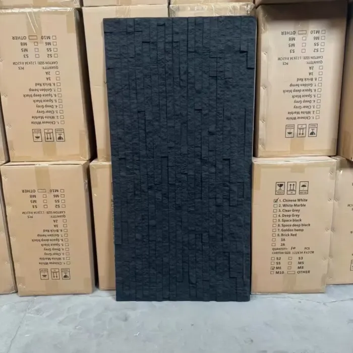 แผงหินเทียม PU ความหนาแน่นสูงการตกแต่งที่ทันสมัย