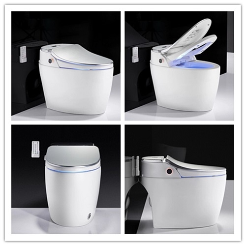 Floor Mounted P-trap Smart Toilet