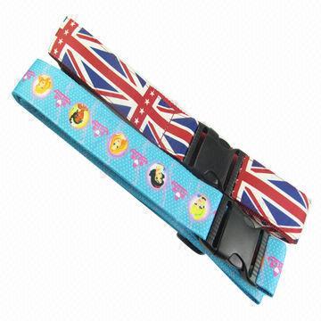 Promotional Heat Transfer Printing Luggage Strap in Gift