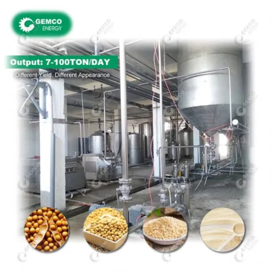 Soya Protein Extraction Machine for Soybean Protein Flour Production