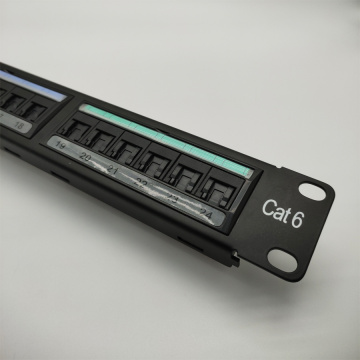 Thiết kế mới Cat6 24 Port Patch Panel