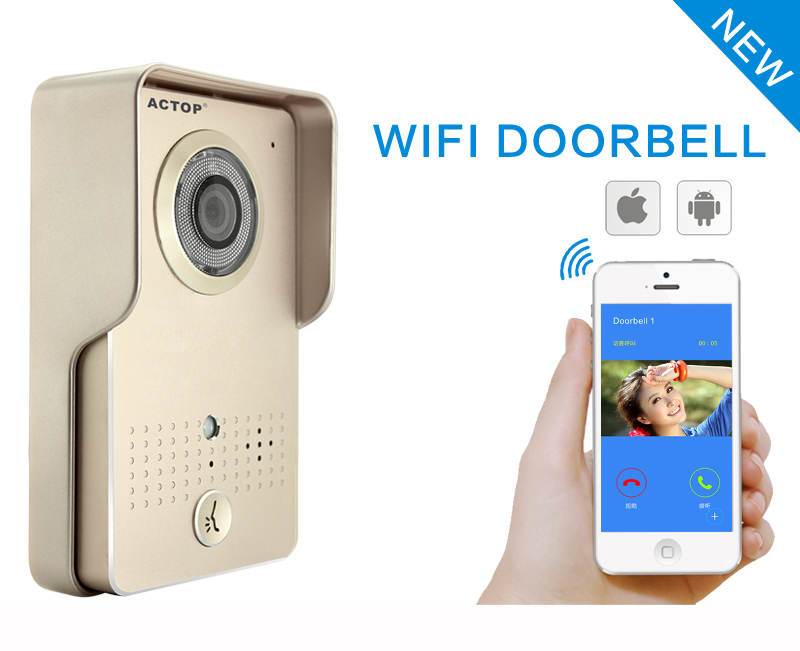 هاتف ذكي WIFI IP Video Door