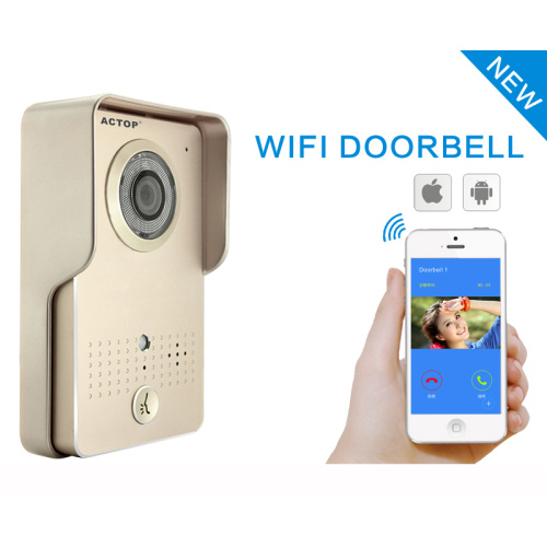 Téléphone de porte vidéo IP WIFI intelligent