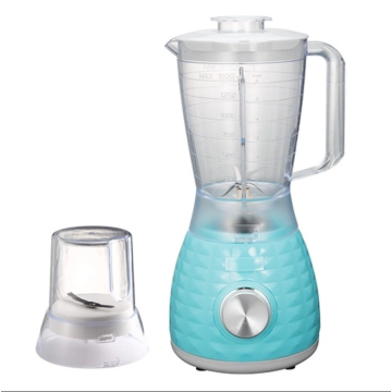 Plastic food blender with juice cup