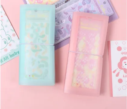 Korean Goo Card Stickers Collection Album Holder
