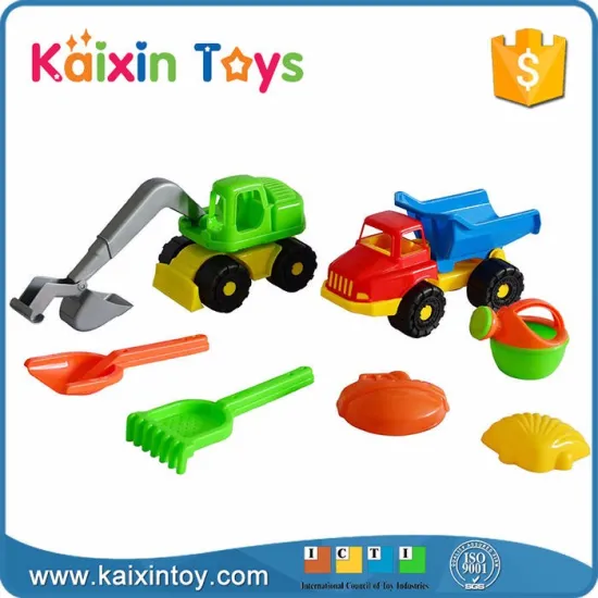 new summer toy with EN71 certificate plastic beach excavator toy for kids