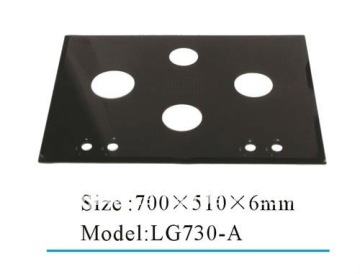 Gas stove glass