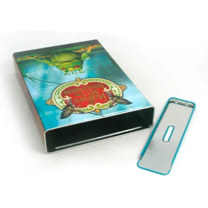 Japanese embossed cartoon dvd tin packaging