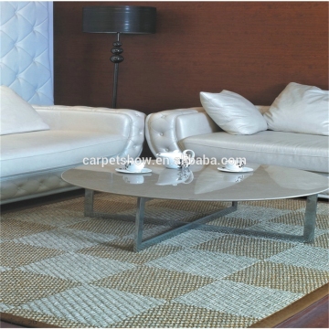 Modern color for option sisal floor mat with customized size
