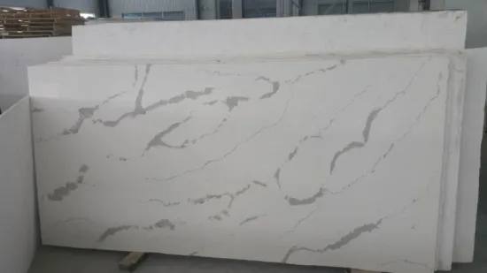 Calacatta Slab Factory Quartz Stone Artificial Quartz Stone