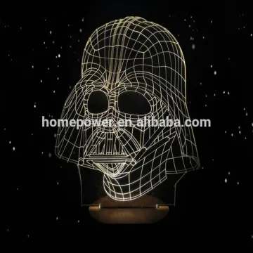 2015 new products!!!creative 3D USB bedside lamp