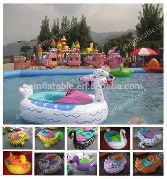 Animal Small Bumper Boat For Water Pool Games