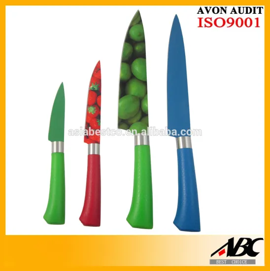 Good Quality Non-Stick Stainless Steel Chef Kitchen Knife Set