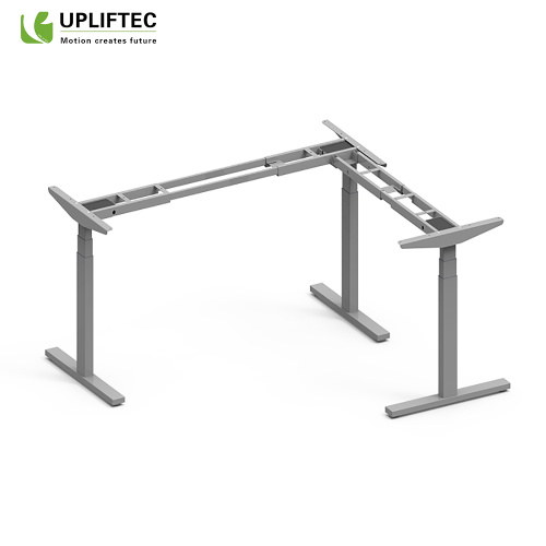 3-Leg Height-Adjustable Standing Desk Base