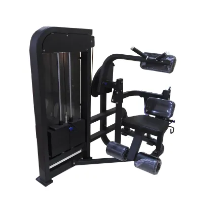 Selectorized Total Abdominal Machine for Gym and Body Building Workouts