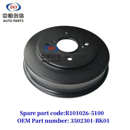 Rear brake drum for changan Honor S