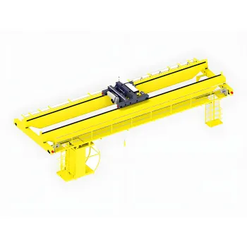 Double Girder European Electric Hoist 25-ton Workshop Overhead Bridge Crane