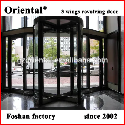 3 wings & 4 wings manual revolving doors