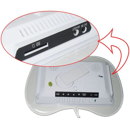 4 Channels Digital Wireless 7"Baby Monitor DVR