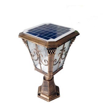 China Wholesale Solar LED Lights: Solar Gate Pillar Lights JR-CP18 for Garden Lighting