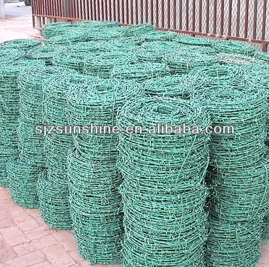 pvc coated barbed wire manufacturer in china
