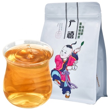 300 g di ansia cravatta guan yin oolong foglie di tè: ideale per tè a bolle e basi da tè alla frutta